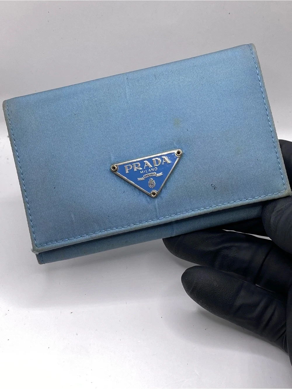 Prada Black Saffiano Leather Card Holder